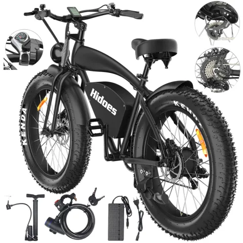 Rower elektryczny Hidoes B3 1200W 17,5AH 80KM E-Bike Retro SHIMANO OffRoad
