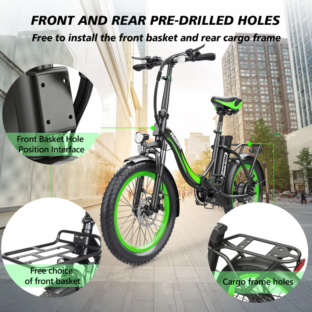 Rower ELEKTRYCZNY HIDOES C1 40KM/H ZASIĘG 70KM E-Bike