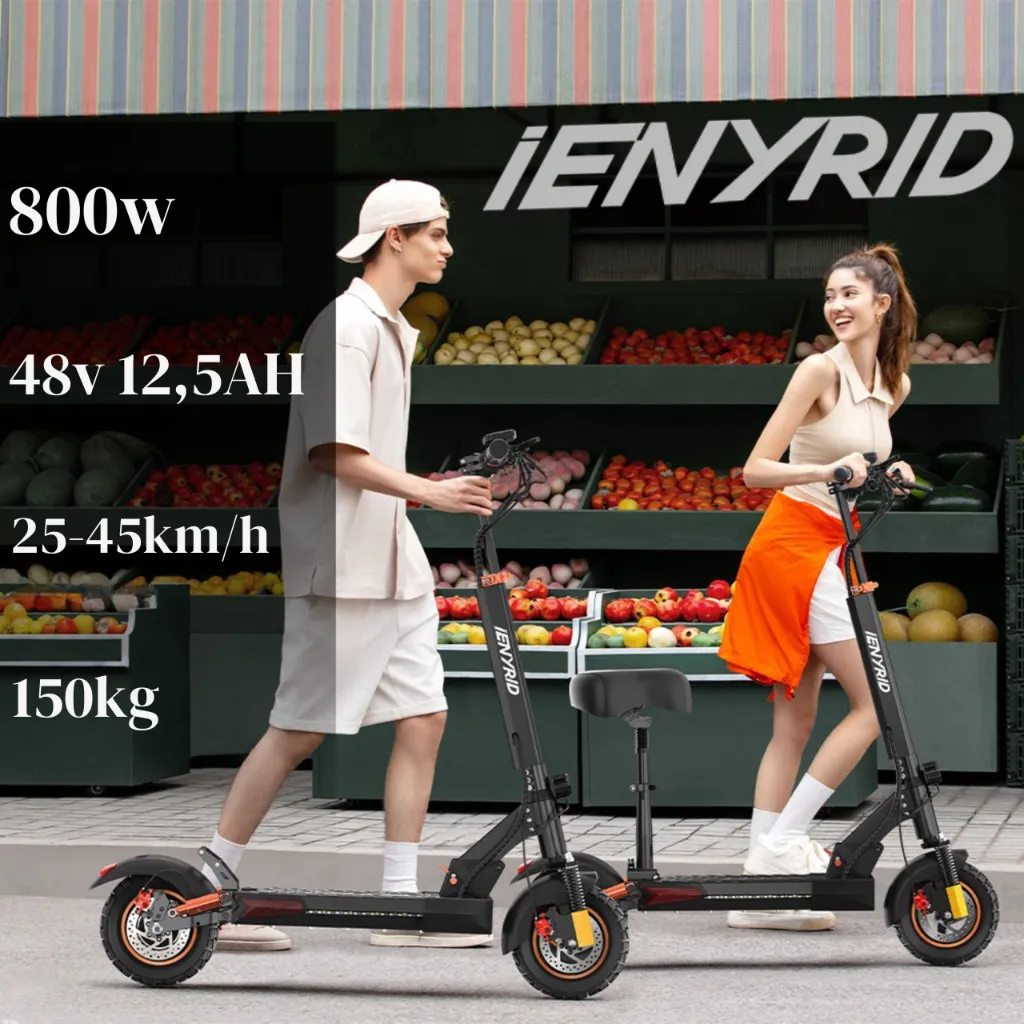 Pojazd elektryczny iENYRID M4 Pro S+ 48V 800W 12.5Ah 45km/h 40KM Siedzenie